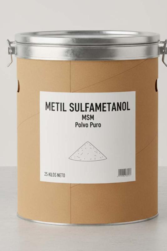 Metil Sulfonil Metano (MSM) Puro en Polvo (25 kg) 